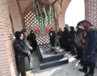 غبارروبی مزار شهدا گمنام، اهتزاز پرچم و راهپیمایی همگانی همزمان با آغاز دهه فجر در دانشگاه ارومیه