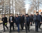 غبارروبی مزار شهدا گمنام، اهتزاز پرچم و راهپیمایی همگانی همزمان با آغاز دهه فجر در دانشگاه ارومیه