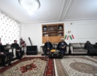 تکریم خانواده شهدا توسط نمایندگان دانشگاه ارومیه