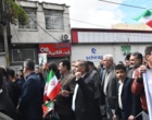 حضور دانشگاهیان دانشگاه ارومیه در راهپیمایی روز قدس