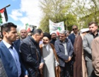 حضور دانشگاهیان دانشگاه ارومیه در راهپیمایی روز قدس