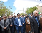 حضور دانشگاهیان دانشگاه ارومیه در راهپیمایی روز قدس