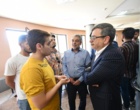 بازدید سرزده رئیس دانشگاه ارومیه از سلف دانشجویی رستوران مرکزی این دانشگاه 