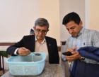 بازدید سرزده رئیس دانشگاه ارومیه از سلف دانشجویی رستوران دامپزشکی این دانشگاه