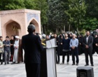 مراسم بدرقه کاروان دانشجویی پیاده‌روی اربعین حسینی سال ۱۴۰۲ دانشگاه ارومیه