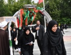 مراسم بدرقه کاروان دانشجویی پیاده‌روی اربعین حسینی سال ۱۴۰۲ دانشگاه ارومیه