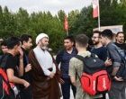 مراسم بدرقه کاروان دانشجویی پیاده‌روی اربعین حسینی سال ۱۴۰۲ دانشگاه ارومیه