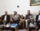 تکریم خانواده شهدا توسط نمایندگان دانشگاه ارومیه