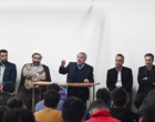 نشست صمیمی مدیران دانشگاه ارومیه با دانشجویان در خوابگاه پسران تا پاسی از نیمه شب