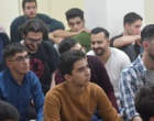 نشست صمیمی مدیران دانشگاه ارومیه با دانشجویان در خوابگاه پسران تا پاسی از نیمه شب