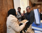 آئین نکوداشت پروفسور فاطمه مدرسی استاد دانشگاه ارومیه و مراسم رونمایی از «دانشنامه اساطیر ایران» برگزار شد