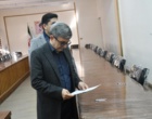 بازدید رئیس دانشگاه از روند انتخابات دور دوازدهم هیات ممیزه دانشگاه ارومیه