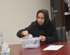 بازدید رئیس دانشگاه از روند انتخابات دور دوازدهم هیات ممیزه دانشگاه ارومیه
