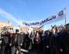 دانشگاهیان هم آمدند (+گزارش تصویری)