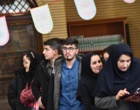 حضور پرشور دانشگاهیان دانشگاه ارومیه پای صندوق های رای مستقر در مسجد دانشگاه (+فیلم)