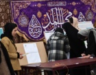 حضور پرشور دانشگاهیان دانشگاه ارومیه پای صندوق های رای مستقر در مسجد دانشگاه (+فیلم)