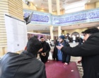 حضور پرشور دانشگاهیان دانشگاه ارومیه پای صندوق های رای مستقر در مسجد دانشگاه (+فیلم)