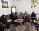 تکریم خانواده شهدا توسط نمایندگان دانشگاه ارومیه