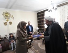 تکریم خانواده شهدا توسط نمایندگان دانشگاه ارومیه