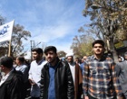 حضور پرشور دانشگاهیان دانشگاه ارومیه در راهپیمایی روز قدس