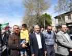 حضور پرشور دانشگاهیان دانشگاه ارومیه در راهپیمایی روز قدس