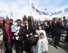 حضور پرشور دانشگاهیان دانشگاه ارومیه در راهپیمایی روز قدس