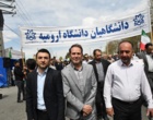 حضور پرشور دانشگاهیان دانشگاه ارومیه در راهپیمایی روز قدس