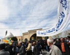 حضور پرشور دانشگاهیان دانشگاه ارومیه در راهپیمایی روز قدس