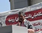 تجمع دانشگاهیان دانشگاه ارومیه در حمایت از دانشگاهیان معترض آمریکا و اروپا نسبت به نسل کشی و جنایات رژیم صهیونیستی (+فیلم)