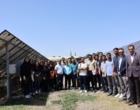 بازدید دانشجویان دانشکده علوم پایه از نیروگاه خورشیدی دانشگاه ارومیه