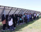بازدید دانشجویان دانشکده علوم پایه از نیروگاه خورشیدی دانشگاه ارومیه