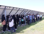 بازدید دانشجویان دانشکده علوم پایه از نیروگاه خورشیدی دانشگاه ارومیه