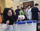 حضور پرشور دانشگاهیان دانشگاه ارومیه پای صندوق های رای مستقر در مسجد دانشگاه (+فیلم)