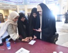 حضور پرشور دانشگاهیان دانشگاه ارومیه پای صندوق های رای مستقر در مسجد دانشگاه (+فیلم)