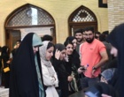حضور پرشور دانشگاهیان دانشگاه ارومیه پای صندوق های رای مستقر در مسجد دانشگاه (+فیلم)
