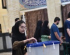 حضور پرشور دانشگاهیان دانشگاه ارومیه پای صندوق های رای مستقر در مسجد دانشگاه (+فیلم)