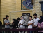 حضور پرشور دانشگاهیان دانشگاه ارومیه پای صندوق های رای مستقر در مسجد دانشگاه (+فیلم)