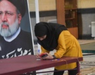حضور پرشور دانشگاهیان دانشگاه ارومیه پای صندوق های رای مستقر در مسجد دانشگاه (+فیلم)
