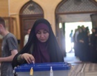 حضور پرشور دانشگاهیان دانشگاه ارومیه پای صندوق های رای مستقر در مسجد دانشگاه (+فیلم)
