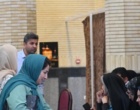 حضور دانشگاهیان دانشگاه ارومیه پای صندوق های رای مستقر در مسجد دانشگاه (+فیلم)