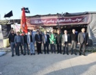 بازدید رئیس دانشگاه ارومیه از موکب دانشگاهیان استان در مرز تمرچین