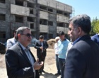بازدید مدیر امور شعب بانک ملی استان  و رئیس دانشگاه ارومیه از عملیات ساخت خوابگاه متاهلین دانشگاه 