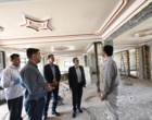 بازدید رئیس دانشگاه ارومیه از عملیات بازسازی مهمانسرای دانشگاه