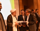 ارائه گزارش رئیس دانشگاه ارومیه در مراسم تکریم و معارفه رییس  دفاتر نهاد نمایندگی رهبر معظم انقلاب در دانشگاه‌های آذربایجان غربی