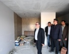 بازدید رئیس دانشگاه ارومیه از روند عملیات پروژه خوابگاه متاهلین 