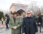 بدرقه کاروان راهیان نور شهید باقری دانشجویان دانشگاه ارومیه