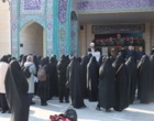 بدرقه دانشجویان دختر دانشگاه ارومیه جهت اعزام به اردوی راهیان نور