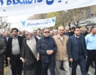 حضور پرشور دانشگاهیان دانشگاه ارومیه در راهپیمایی روز قدس