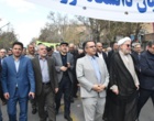 حضور پرشور دانشگاهیان دانشگاه ارومیه در راهپیمایی روز قدس