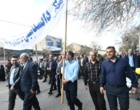 حضور پرشور دانشگاهیان دانشگاه ارومیه در راهپیمایی روز قدس